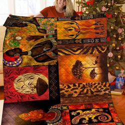 Afican Jfj Quilt Qf and Home Decor