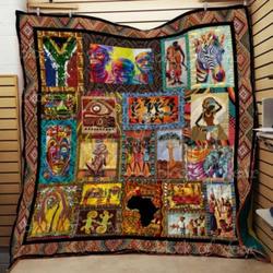 Africa Cl2100011Mdq Quilt Blanket and Home Decor