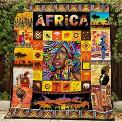 Africa Cl2100012Mdq Quilt Blanket and Home Decor