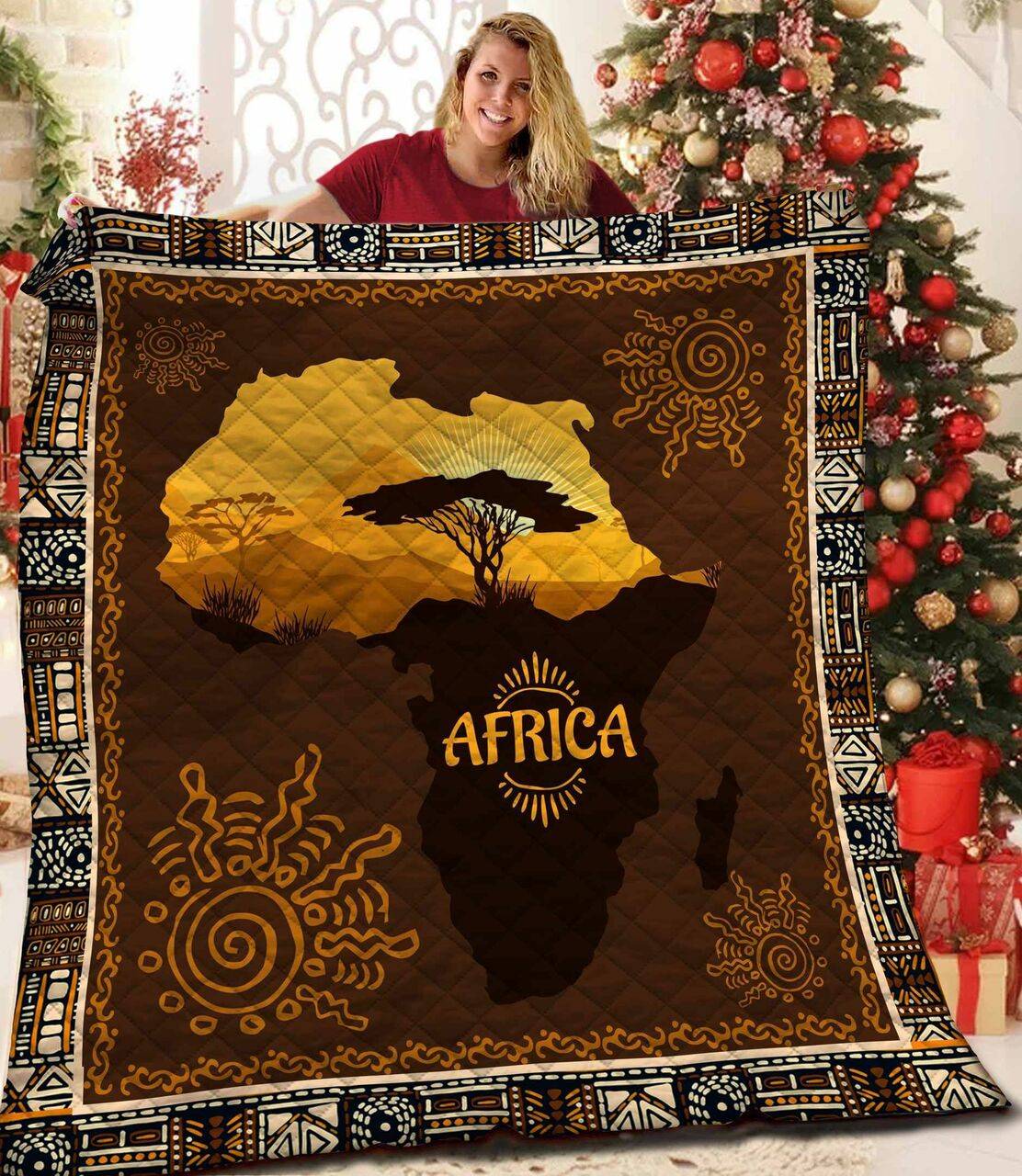Africa Jfj Quilt Vp and Home Decor