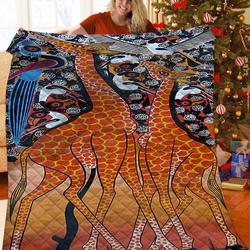 Africa Jfj Quilt Zn and Home Decor