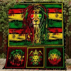 Africa Lion Rt 2 Quilt and Home Decor