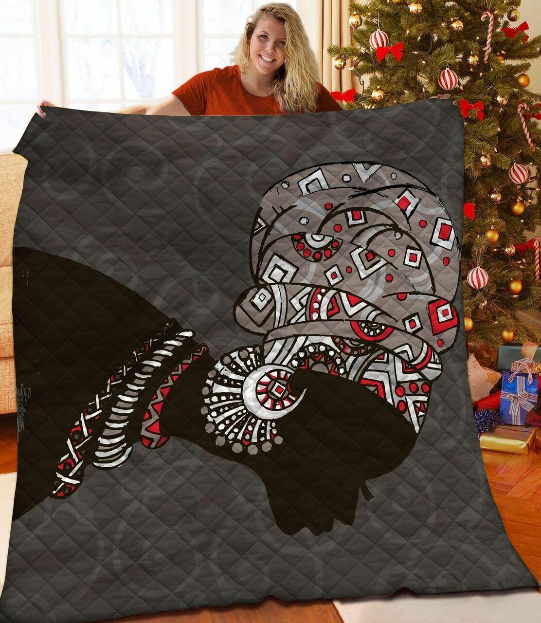 African Afro Women Jfj Quilt Aq and Home Decor