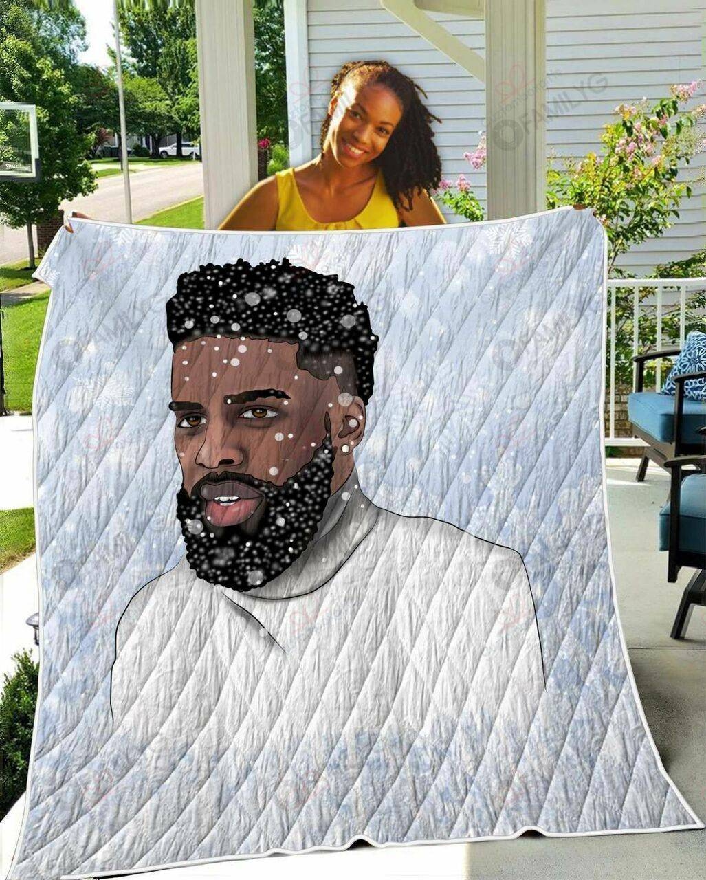 African American Art TH2309004CL Quilt Blanket and Home Decor
