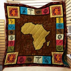 African Culture Cl22100019Mdq Quilt Blanket and Home Decor