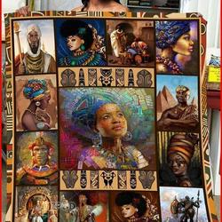 African Culture TH2509012CL Quilt Blanket and Home Decor