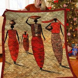 African Jfj Quilt Jd and Home Decor