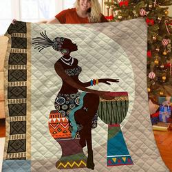 African Jfj Quilt Vd and Home Decor