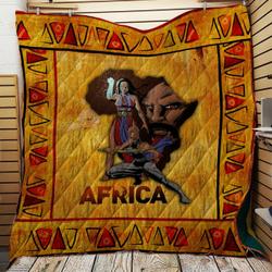 African Superhero Rise Of The Orisha Quilt Blanket Dhc150120547Td and Home Decor