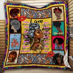 African Woman Cl18100008Mdq Quilt Blanket and Home Decor