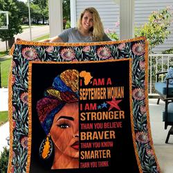 African Woman Quilt Blanket Dhc1501543Vt and Home Decor
