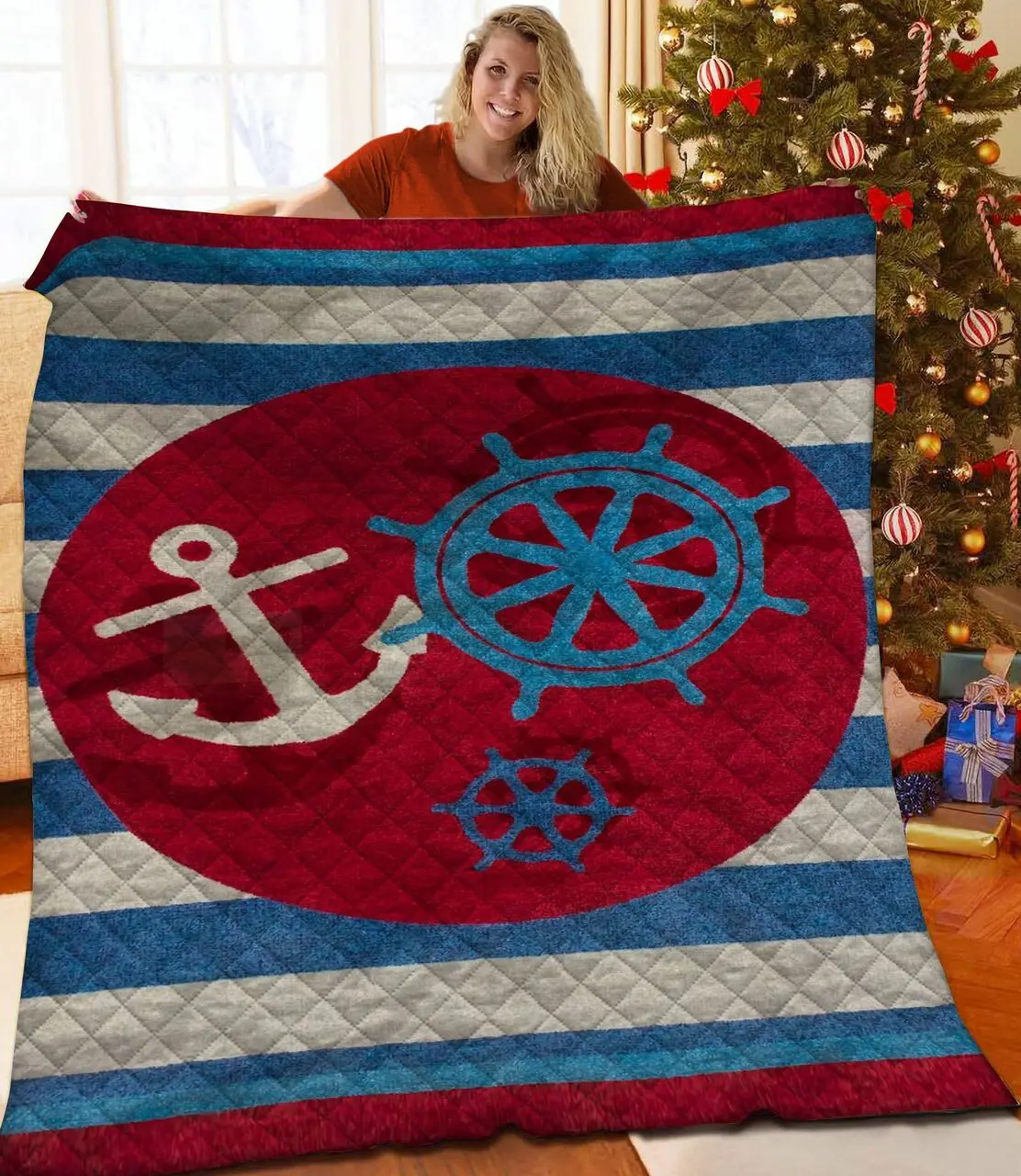 Ahoy There Jfj Quilt Bi and Home Decor