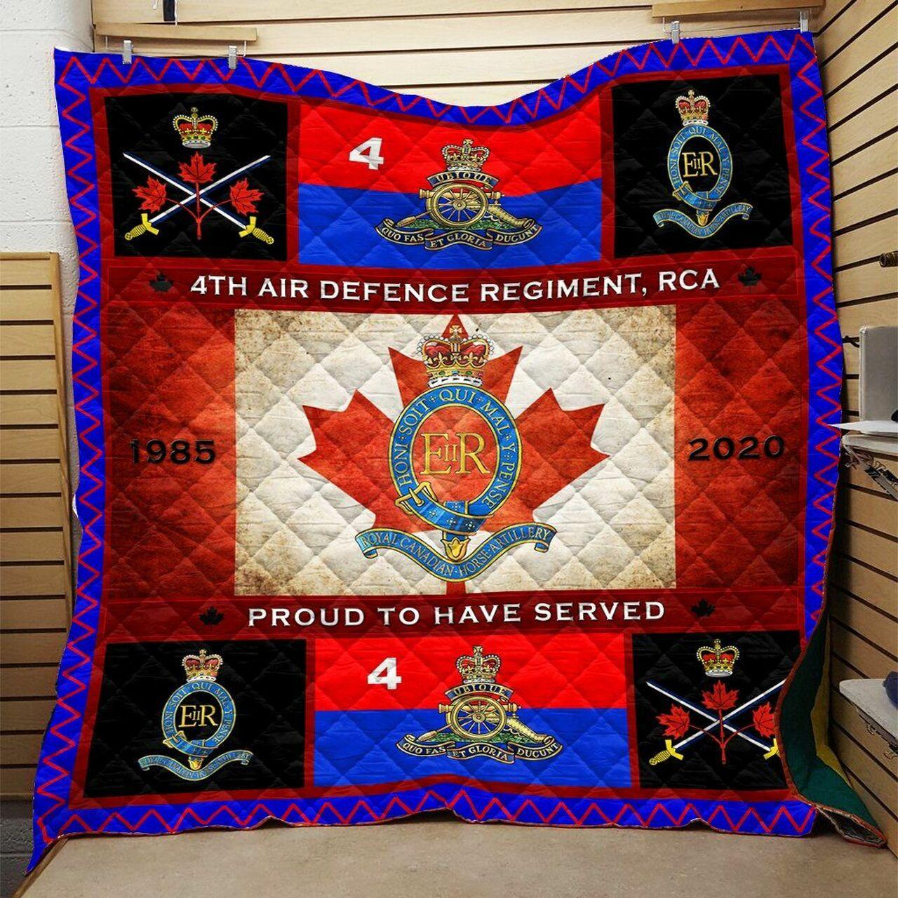 Air Defence Regiment Quilt Blanket Dhc0910613Vt and Home Decor