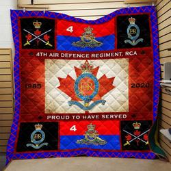 Air Defence Regiment Quilt Blanket Dhc0910613Vt and Home Decor