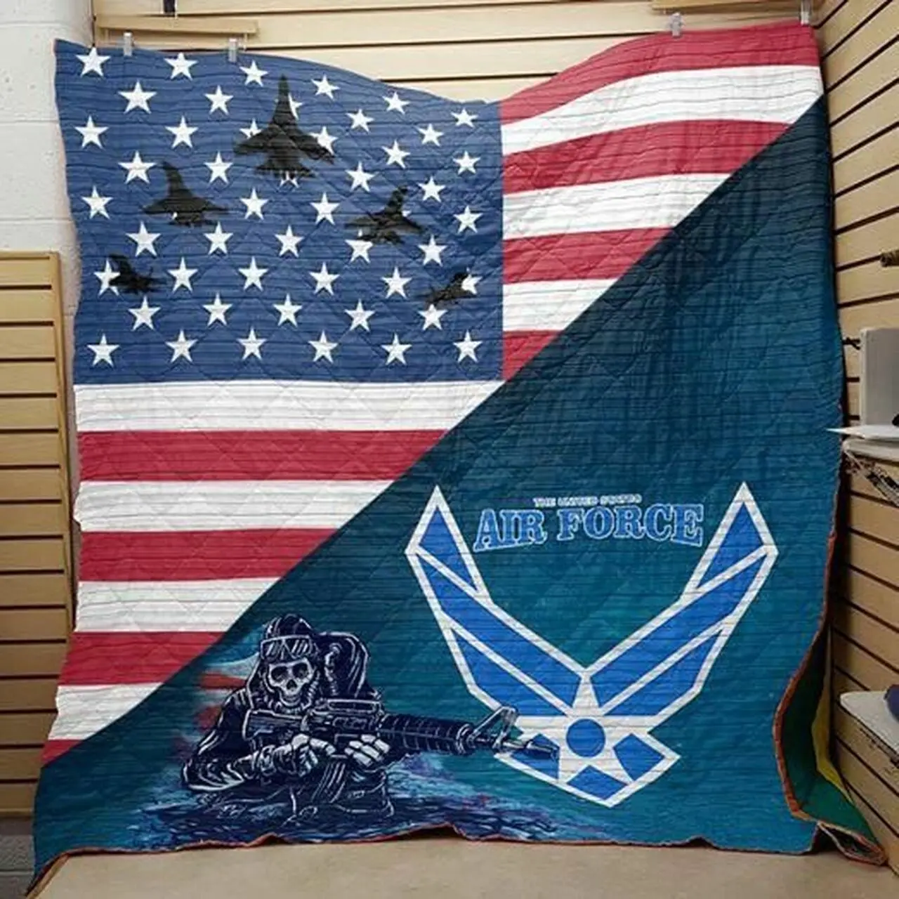 Air Force I Need A Hero Quilt Blanket Dhc0201201001Td and Home Decor