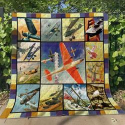 Air Racing Vm050601 Quilt Blanket and Home Decor