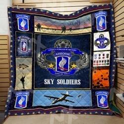 Airborne Division Quilt Blanket Dhc0910205Vt and Home Decor
