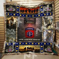 Airborne Division Quilt Blanket Dhc0910255Vt and Home Decor