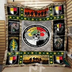 Airborne Division Quilt Blanket Dhc0910299Vt and Home Decor