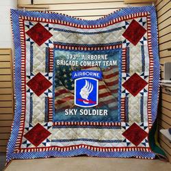 Airborne Division Quilt Blanket Dhc0910478Vt and Home Decor