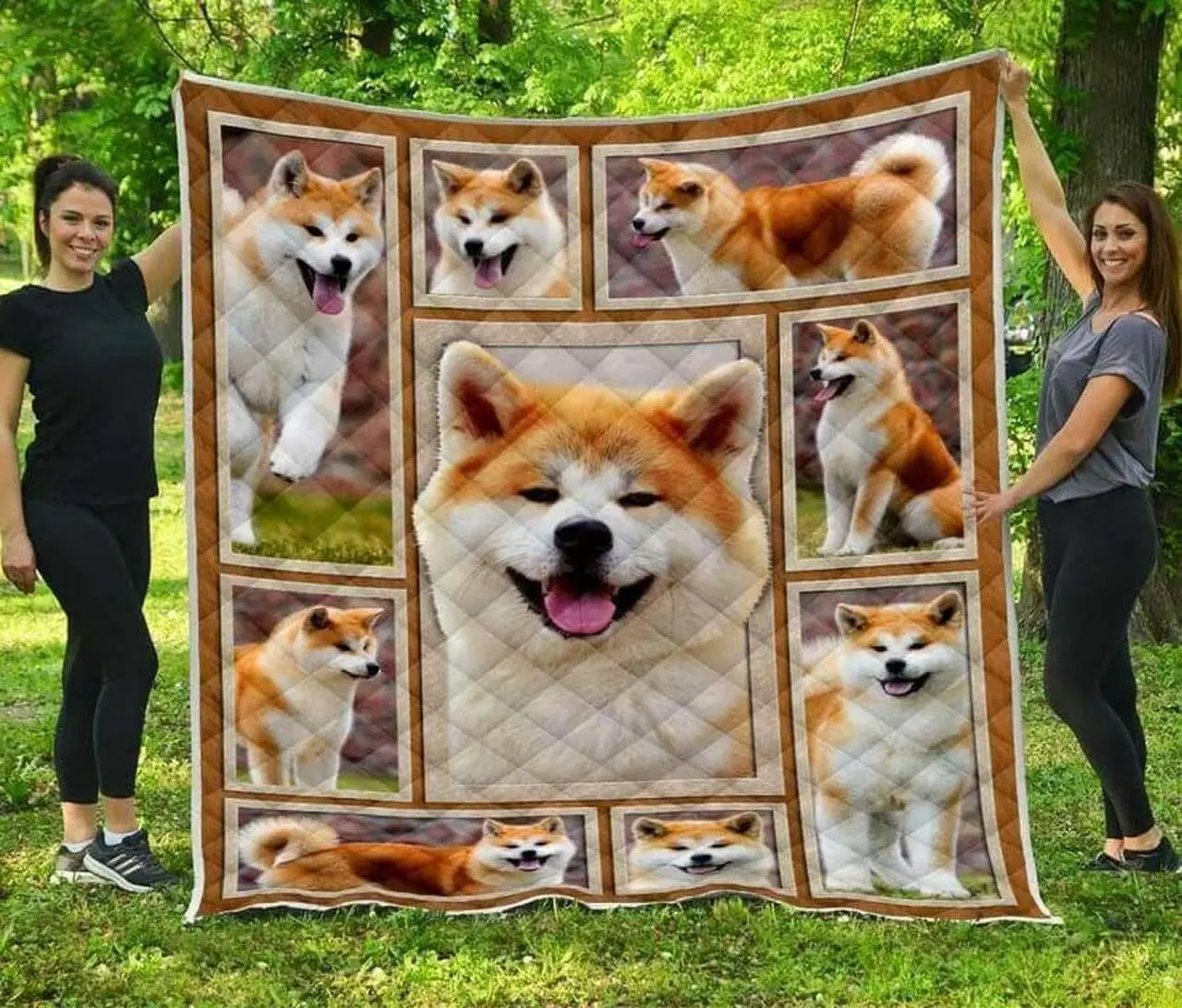 Akita Quilt Quilt and Home Decor