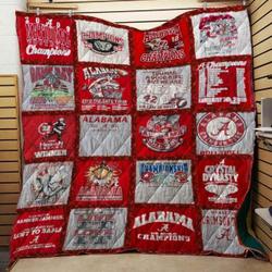 Alabama Crimson Tide Ver2 Blanket Th1507 Quilt and Home Decor