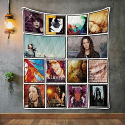 Alanis Morissette Album Covers Quilt Blanket and Home Decor