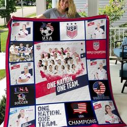 Alex Morgan Quilt Blanket  Limited Quilt Blanket and Home Decor