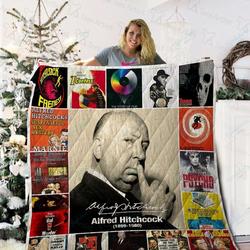 Alfred Hitchcock Quilt Blanket 02204 and Home Decor