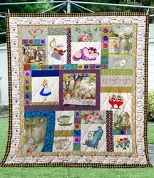 Alice In Wonderland Summer Quilt  Quilt and Home Decor
