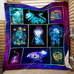 Alice In Wonderland Washable Quilt and Home Decor