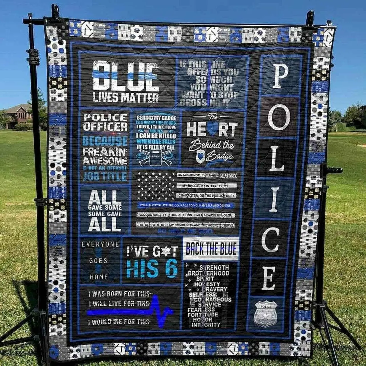 All Gave Some Some Gave All Pkd200659 Quilt Blanket and Home Decor