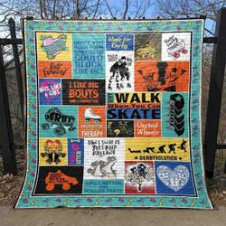 All The Feels On Eight Wheels Cld170672 Quilt Blanket and Home Decor