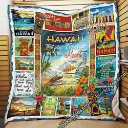 Aloha Hawaii Gs-Cl-Ld3012 Quilt Blanket and Home Decor