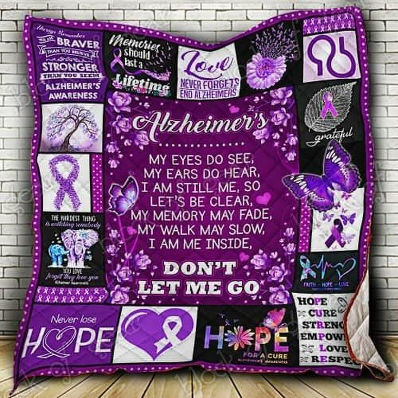 Alzheimer Cl18100009Mdq Quilt Blanket and Home Decor