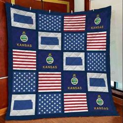 Amazing Kansas KL2409030CL Quilt Blanket and Home Decor