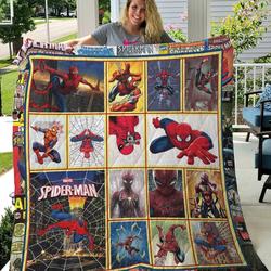 Amazing Spiderman Quilt Blanket      and Home Decor