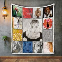 Amber Album Covers Quilt Blanket and Home Decor