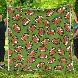 American Football Cl12100015Mdq Quilt Blanket and Home Decor