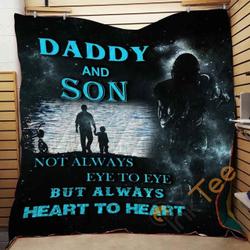 AMERICAN FOOTBALL - DADDY AND SON Blanket TH0907 Quilt and Home Decor