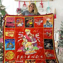 American Graffiti Friends Tv Show Quilt Blanket 02242 and Home Decor