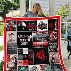 American Horror Story: 1984 Quilt Blanket I1D1 and Home Decor