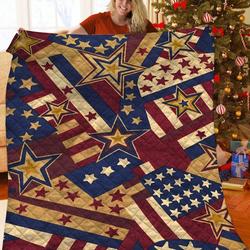 American Jfj Quilt To and Home Decor
