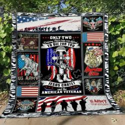American Veteran Quilt Home Decor  Quilt and Home Decor