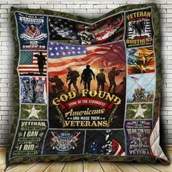 American Veterans Cl18100015Mdq Quilt Blanket and Home Decor