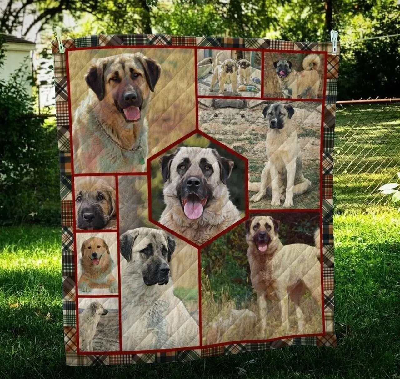 Anatolian Shepherd Strong Cl10100019Mdq Quilt Blanket and Home Decor
