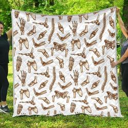 Anatomy Bone Cl12100018Mdq Quilt Blanket and Home Decor