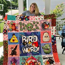 Angry Birds Quilt I2D2 and Home Decor