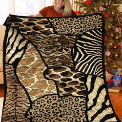 Animal Jfj Quilt Ge and Home Decor