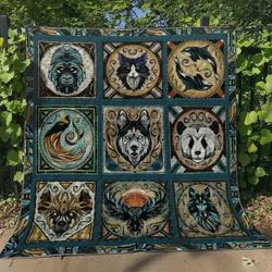 Animal Mp270502 Quilt Blanket and Home Decor